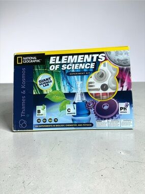 NEW National Geographic Elements Of Science Experiment  Kit Giant Science Lab